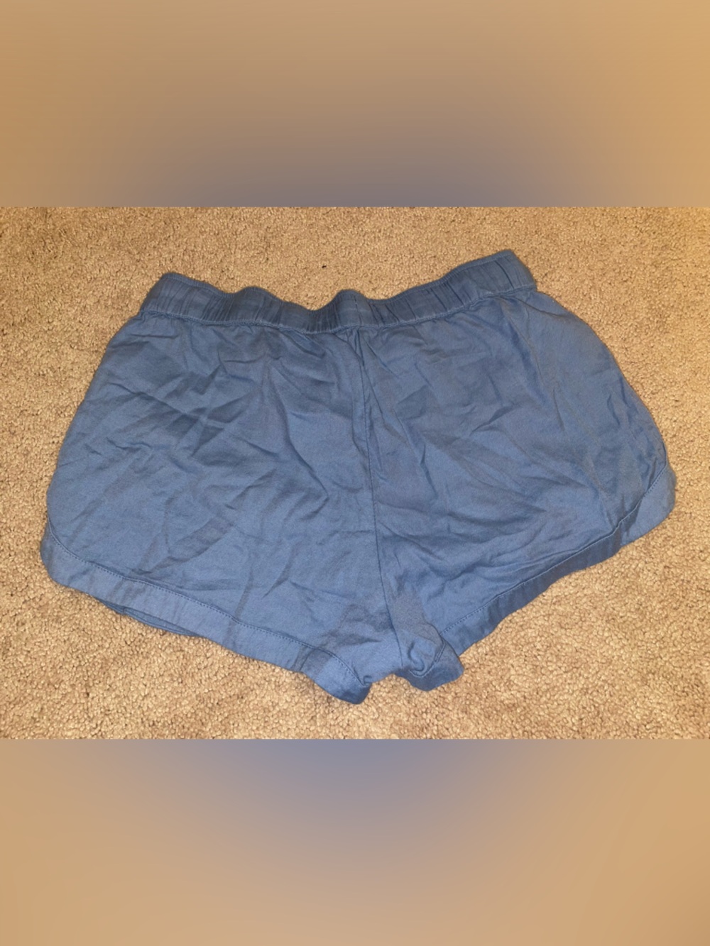 Roxy Blue Drawstring 
 Shorts - Picture 3 of 3